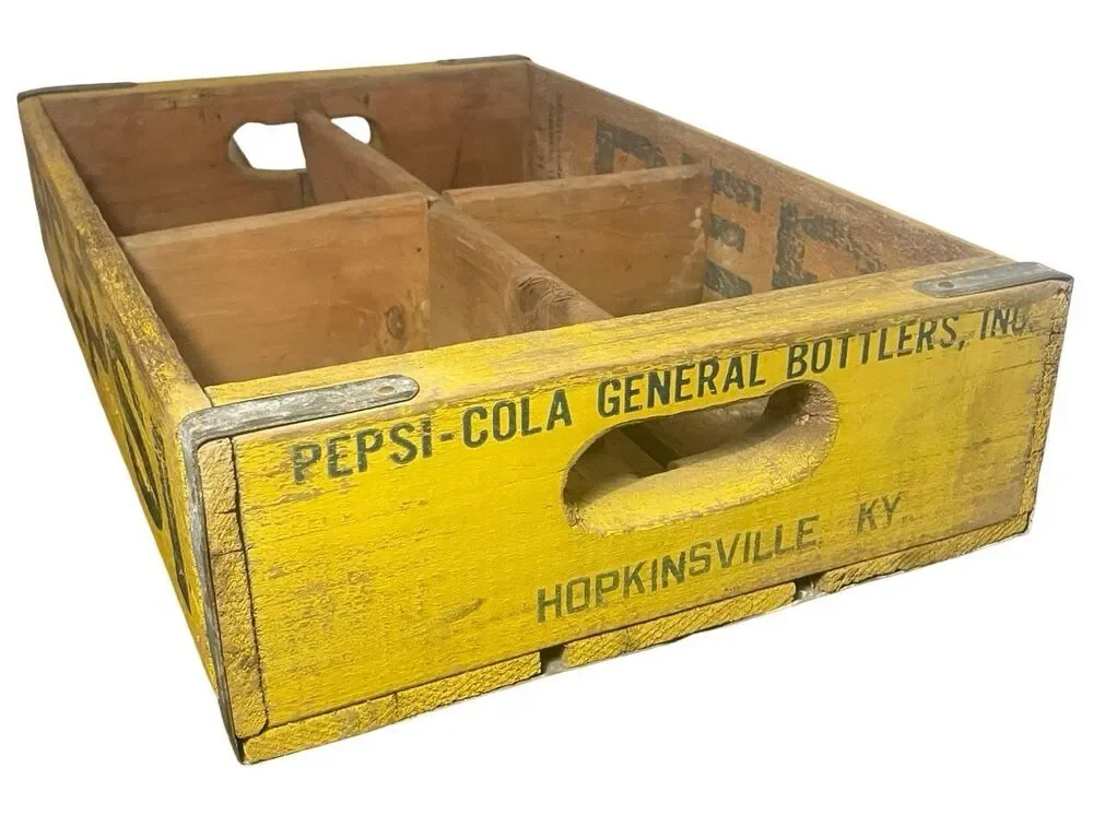 Vintage 1970’s Pepsi Cola Crate